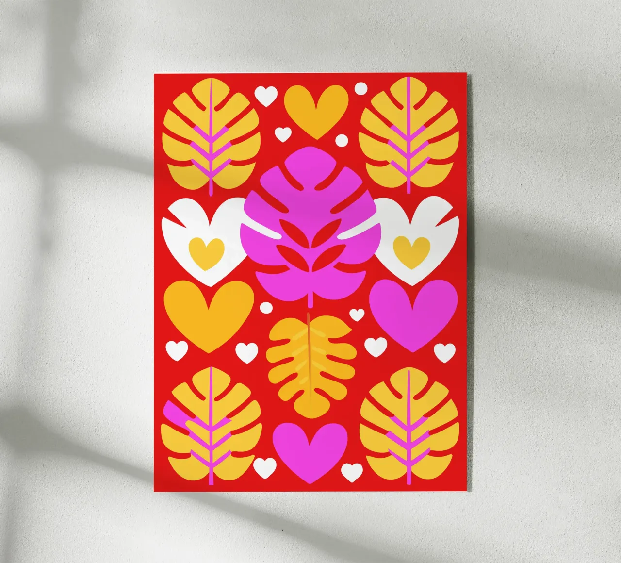 Foglia Pettern plexiglass da FLOWER PLACE SHOP