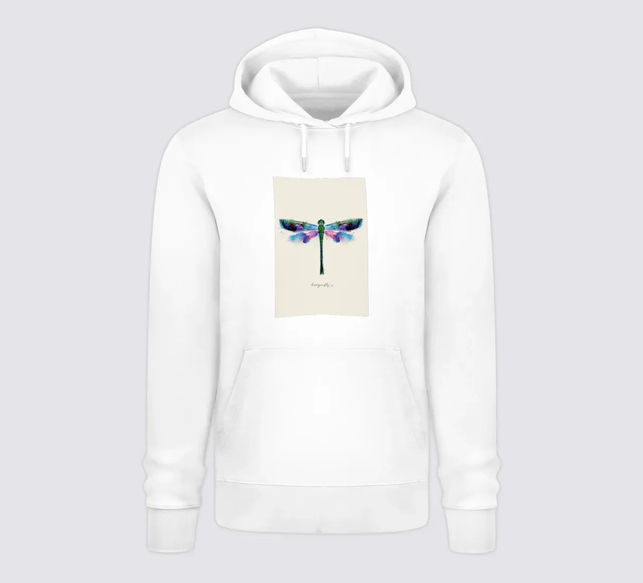 Ink Dragonfly Iridescent felpa con cappuccio da Flora & Fauna