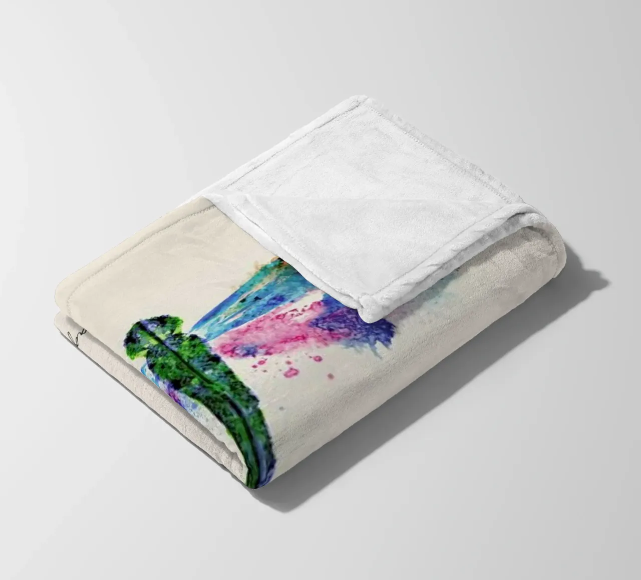 Ink Dragonfly Iridescent coperta in pile da Flora & Fauna