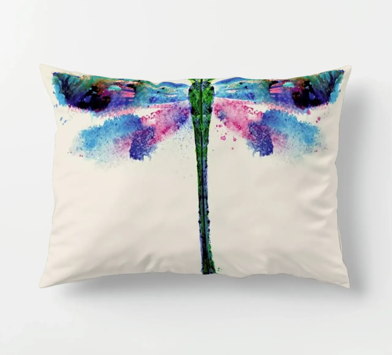 Ink Dragonfly Iridescent cuscino da Flora & Fauna