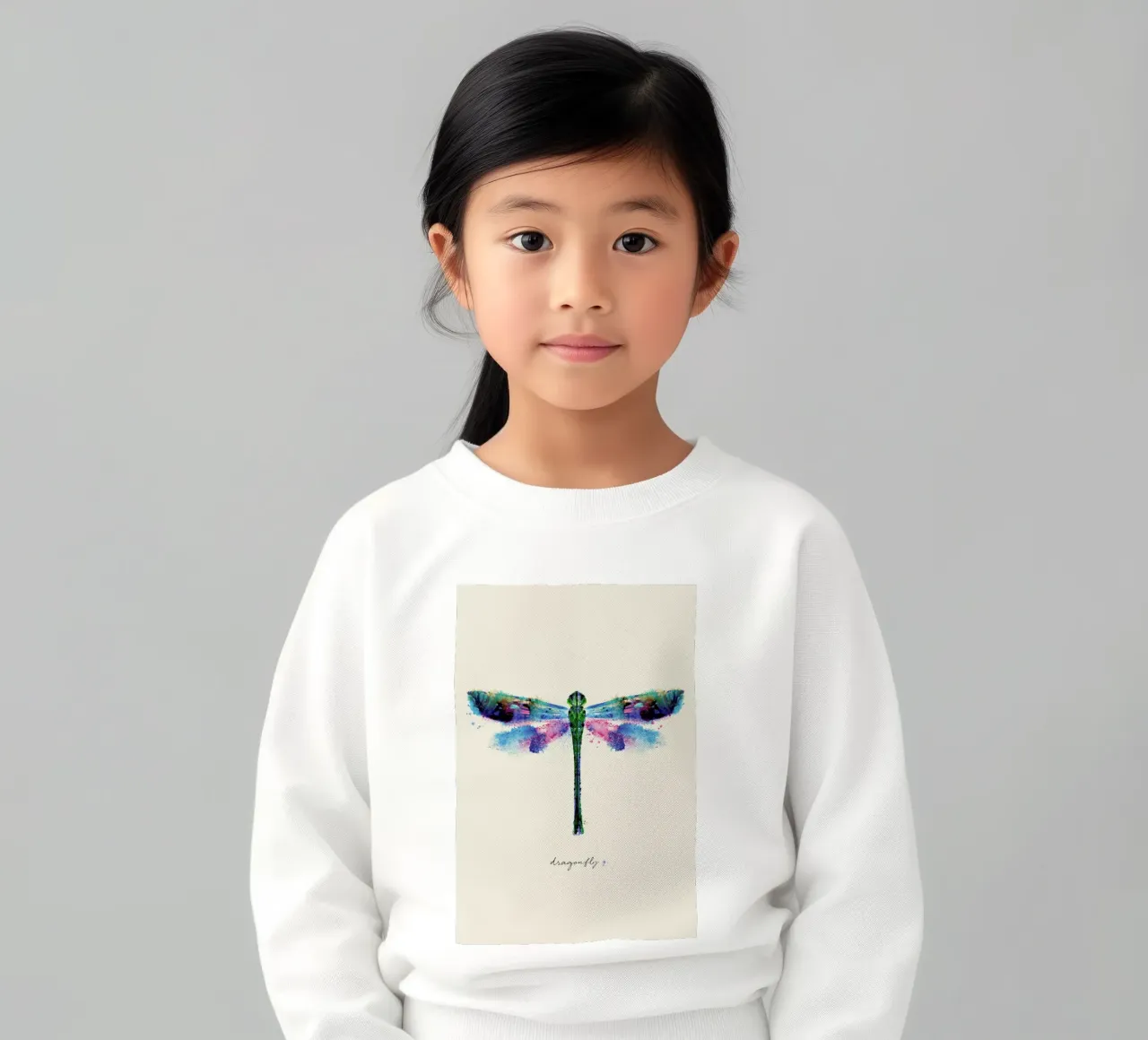 Ink Dragonfly Iridescent felpa bambino da Flora & Fauna