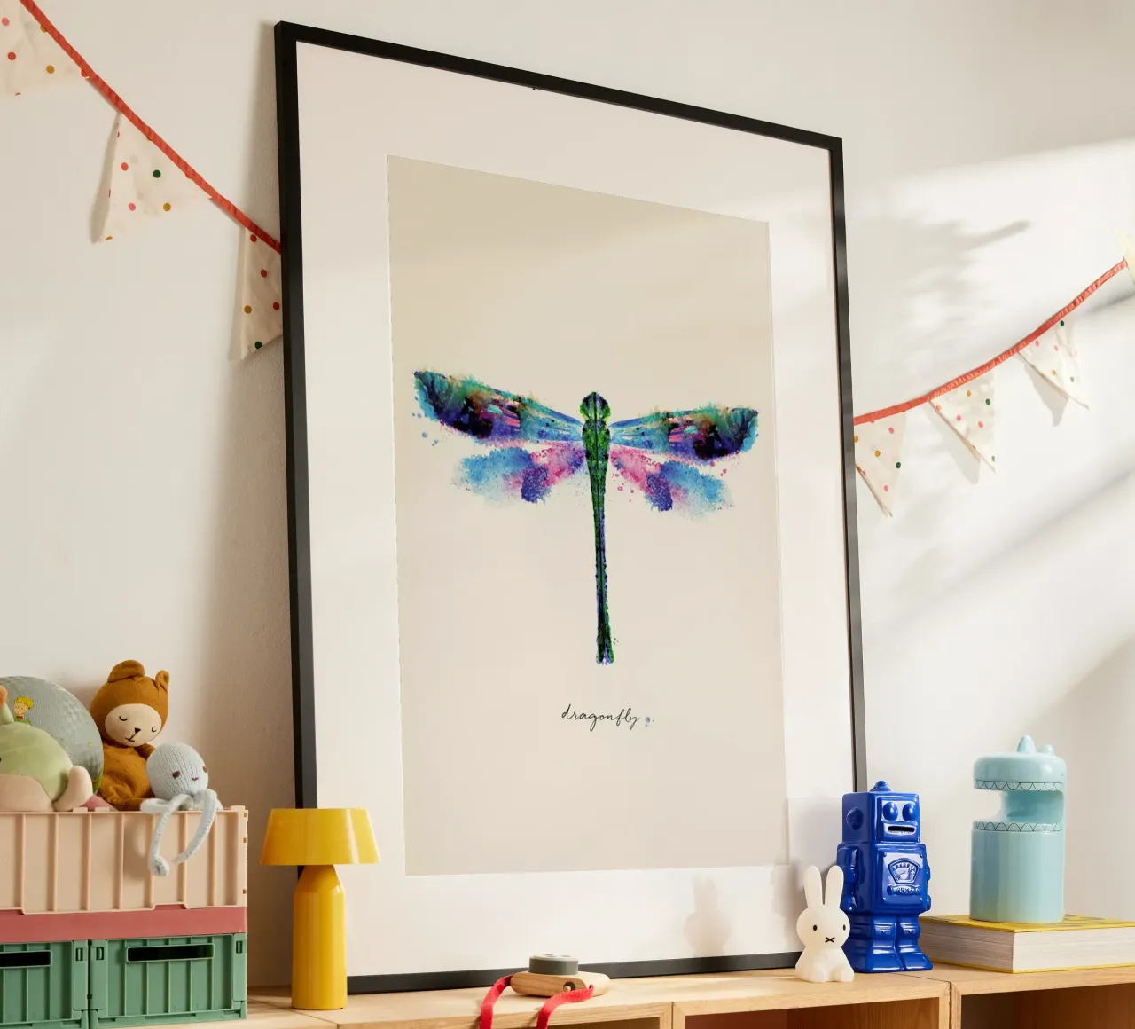 Ink Dragonfly Iridescent carta hahnemühle da Flora & Fauna