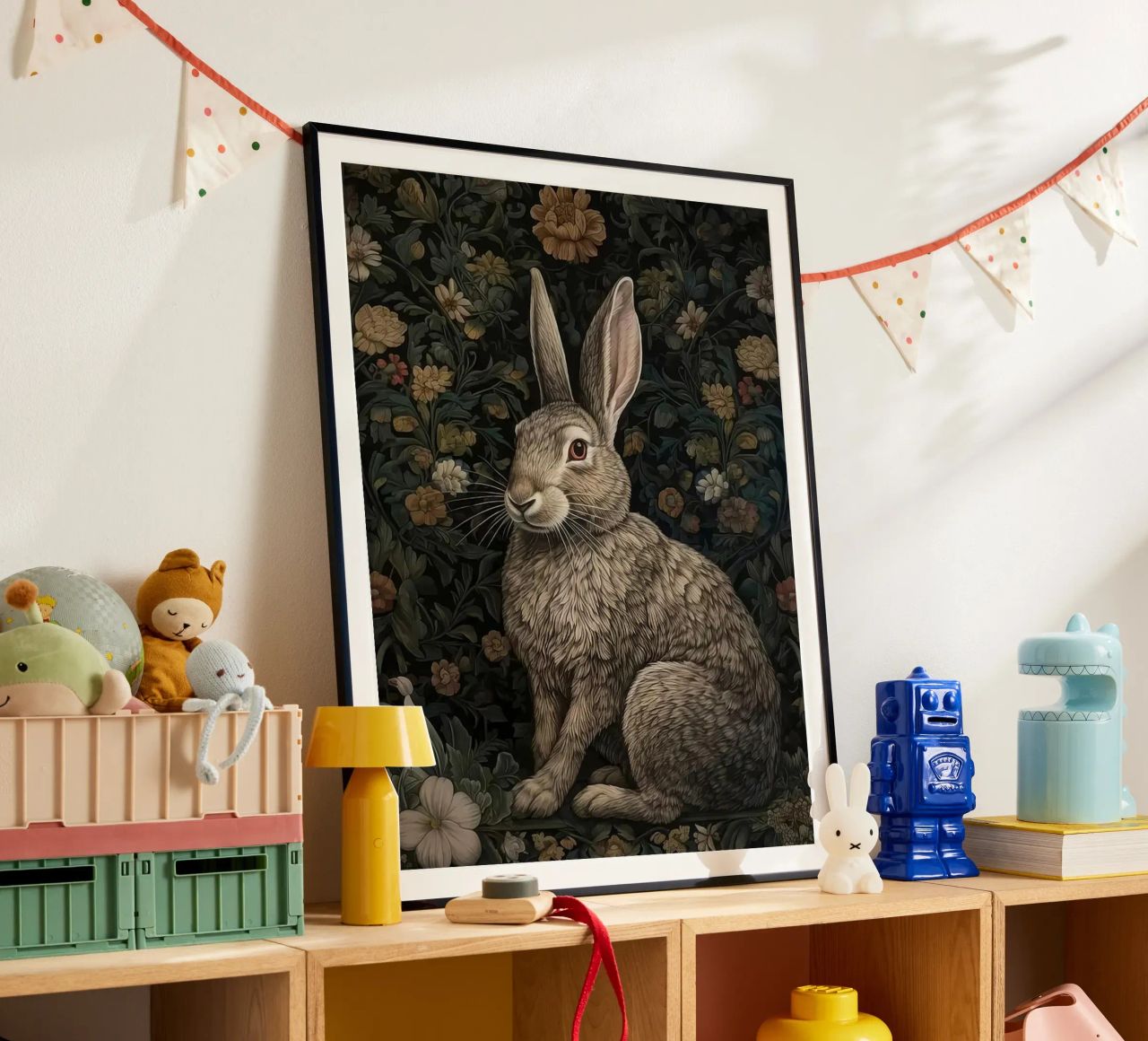 William Morris Inspired poster by Dummy