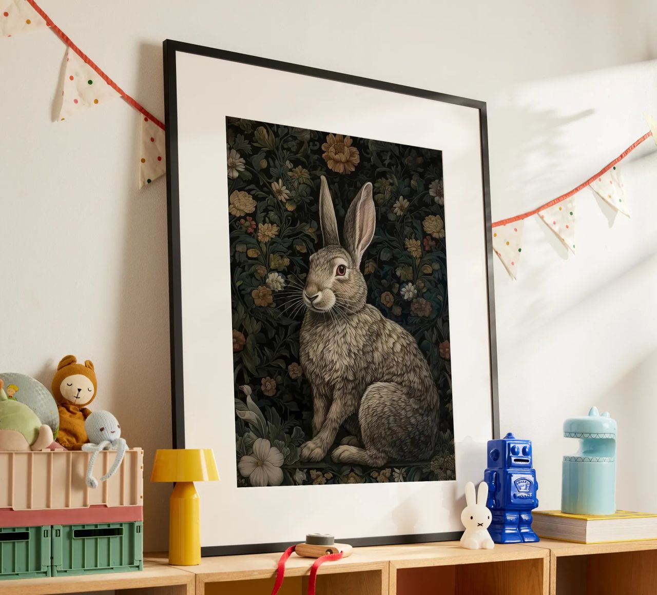 William Morris Inspired poster by Dummy