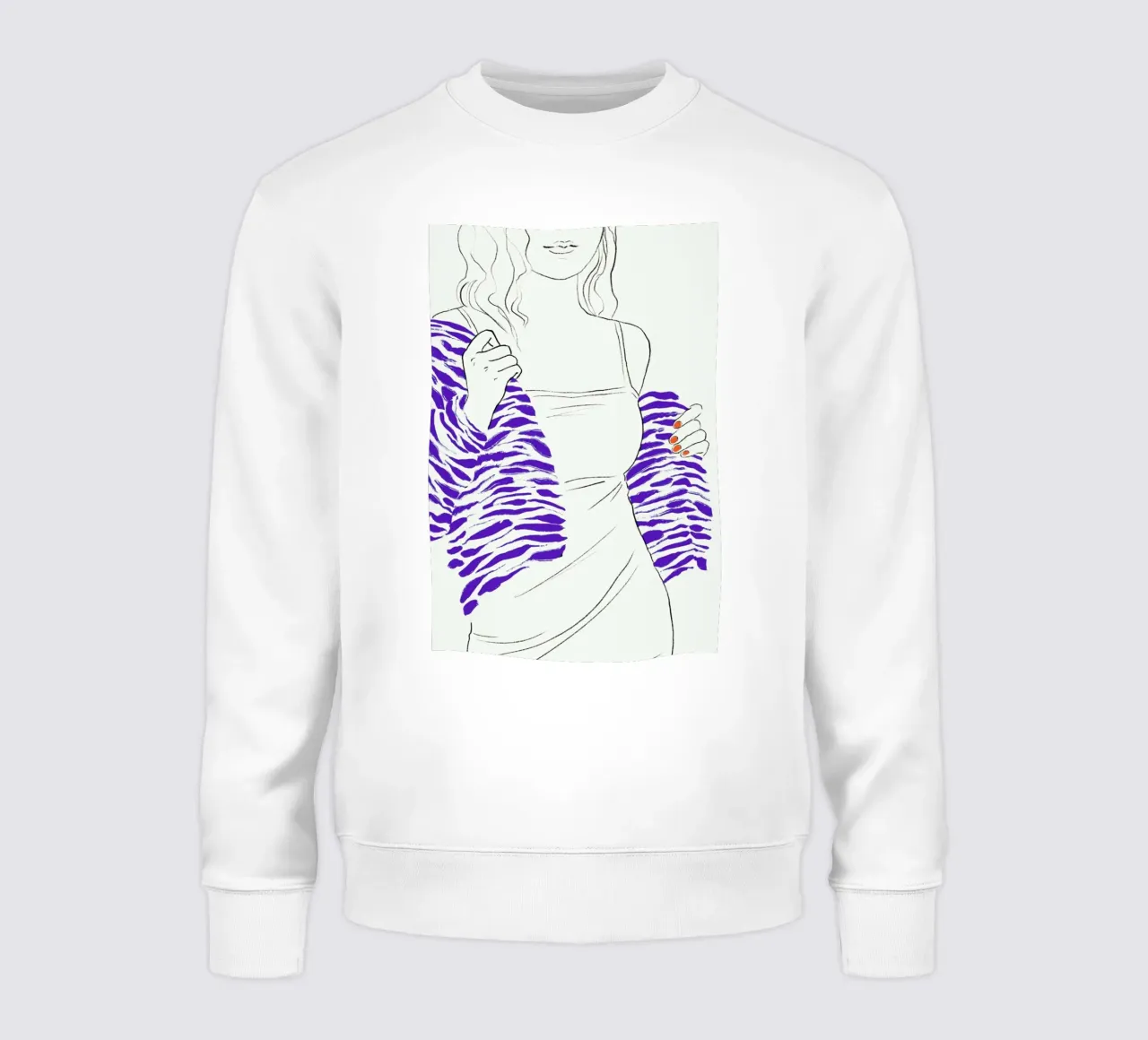 In Velvet sweatshirt by Graphite
