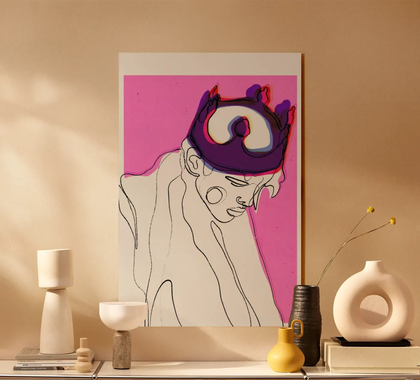 The Fallen King acryl van treechild