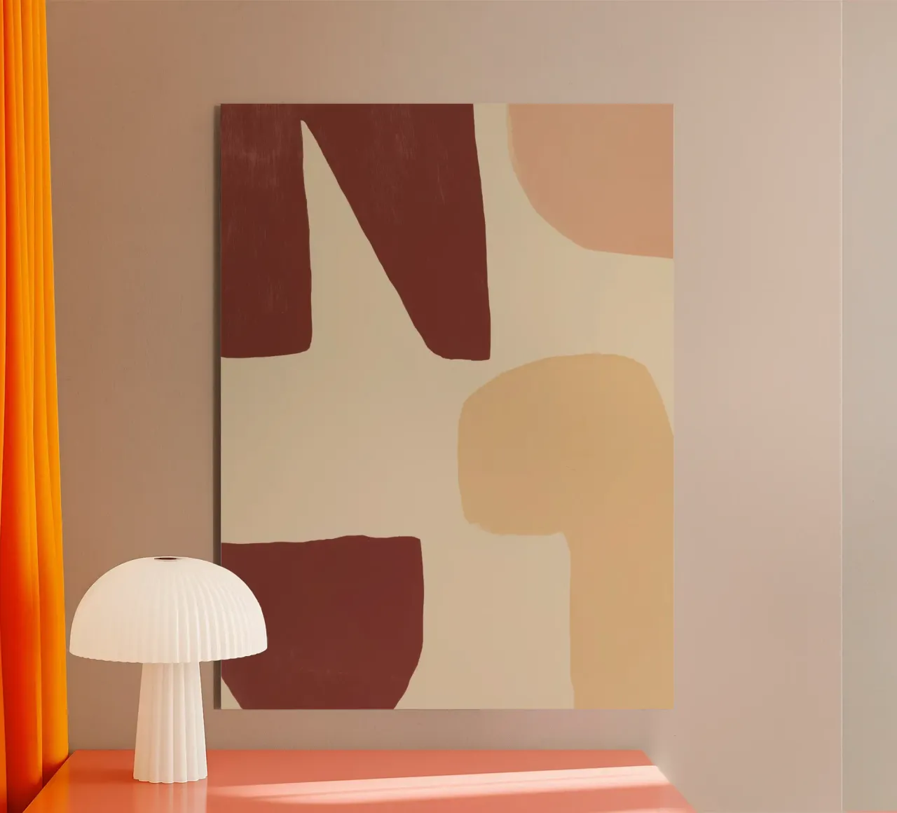 Forme astratte di nudo alluminio dibond da Art Center
