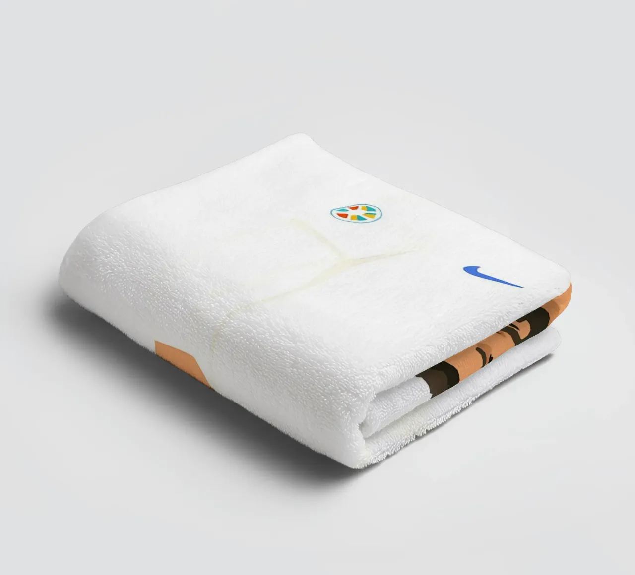 Olivier Giroud Minimalist asciugamano da bagno da MoviesArt