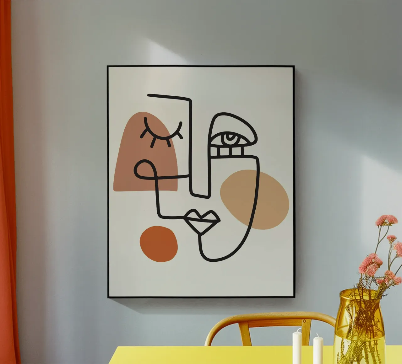 Pablo Piccaso Style plexiglass da Art United