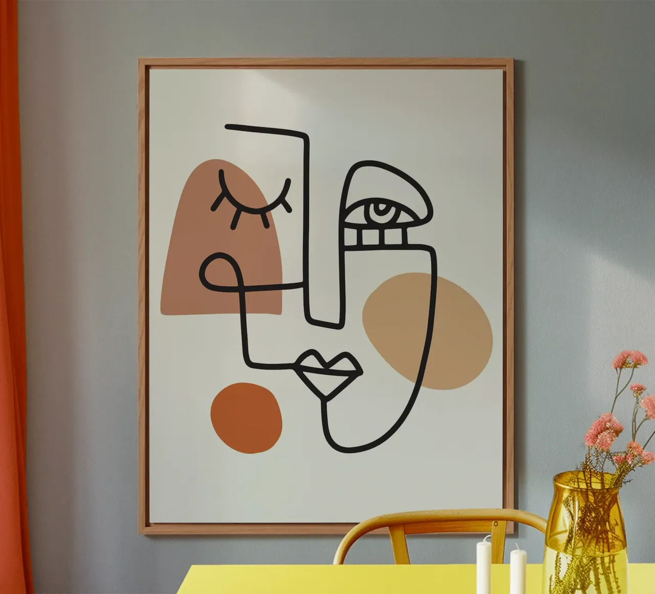 Pablo Piccaso Style alluminio dibond da Art United
