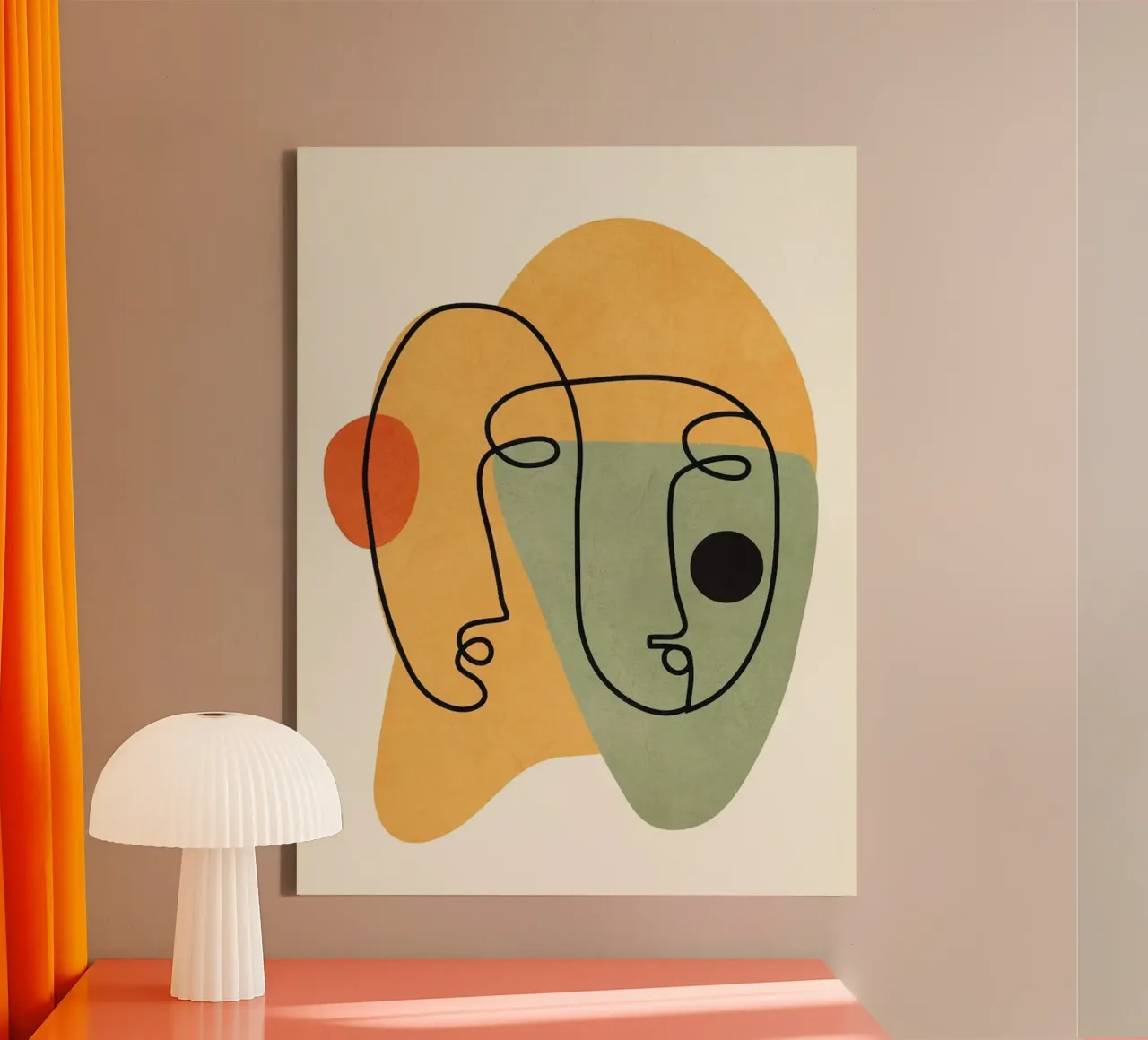 Pablo Piccaso Style canvas by Art United