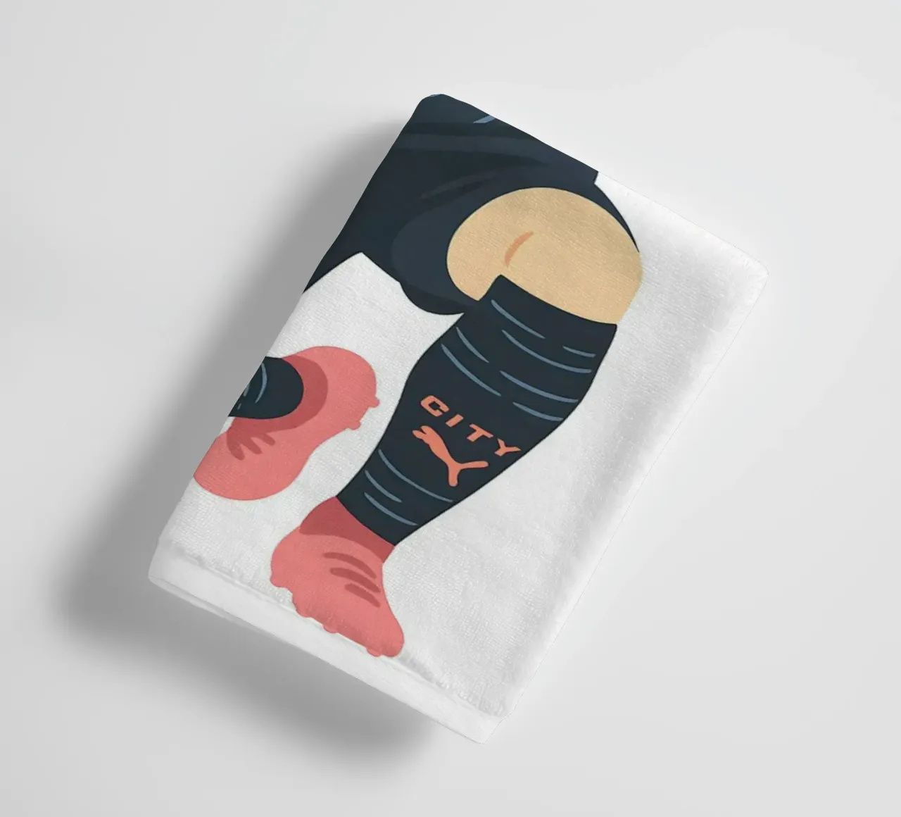 Phil Foden Minimalist asciugamano da bagno da MoviesArt