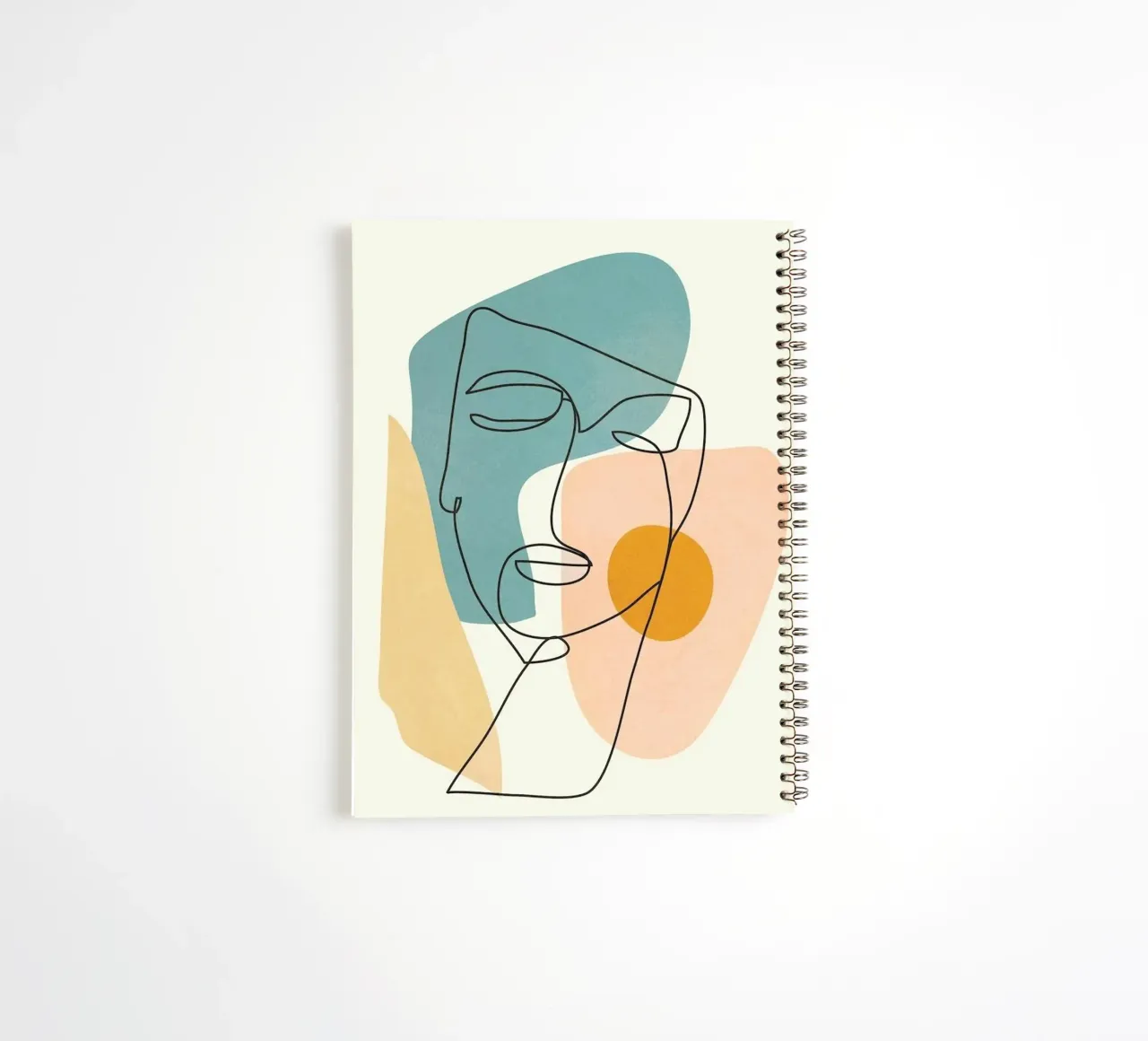 Lady Art Pablo Piccaso Style notitieboek met spiraal van Art United