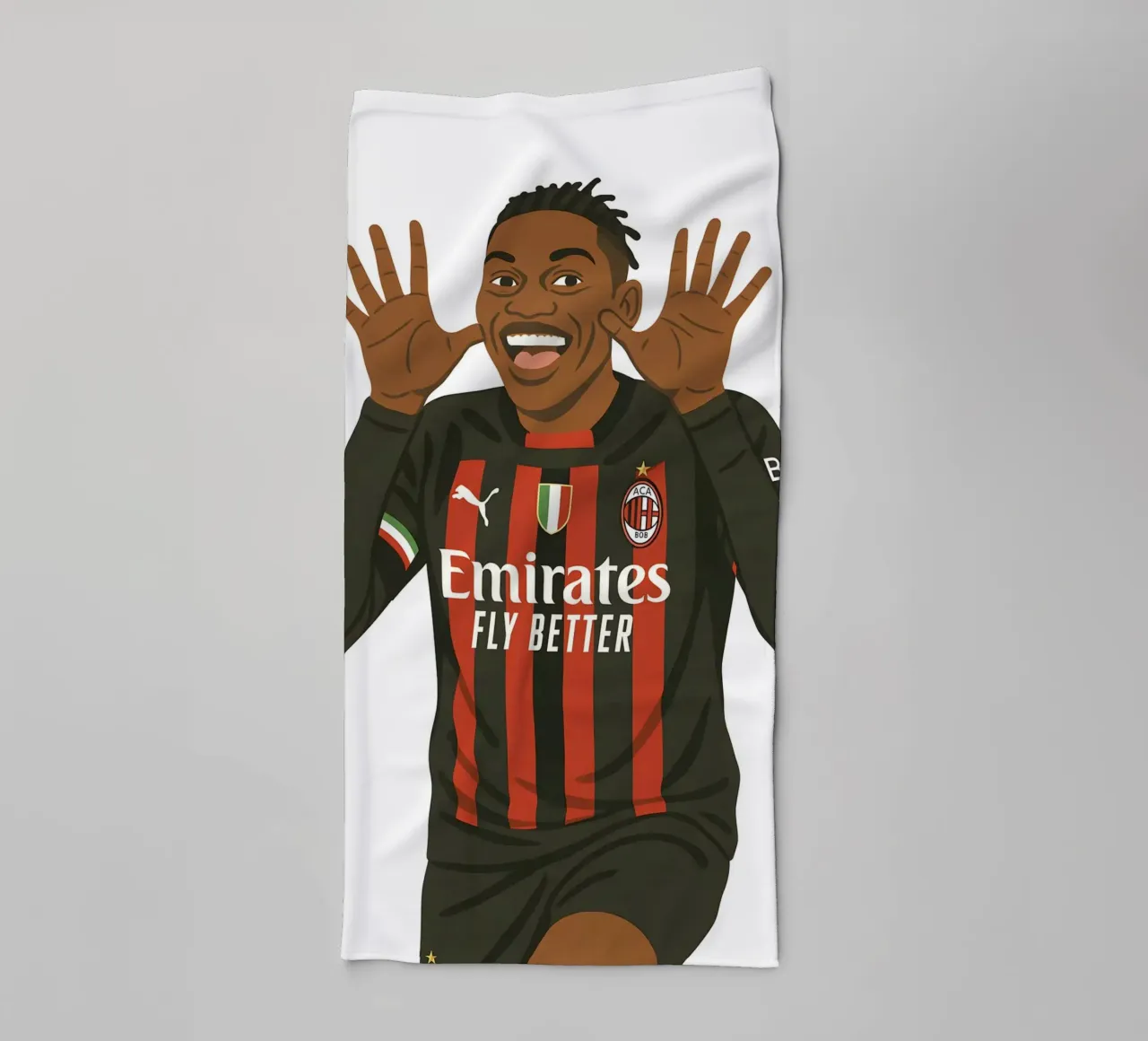 Rafael Leao Minimalist asciugamano da bagno da MoviesArt