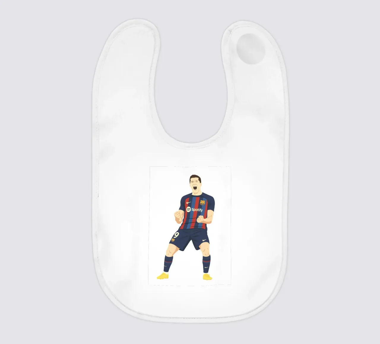 Robert Lewandowski Minimalist bavaglino da MoviesArt