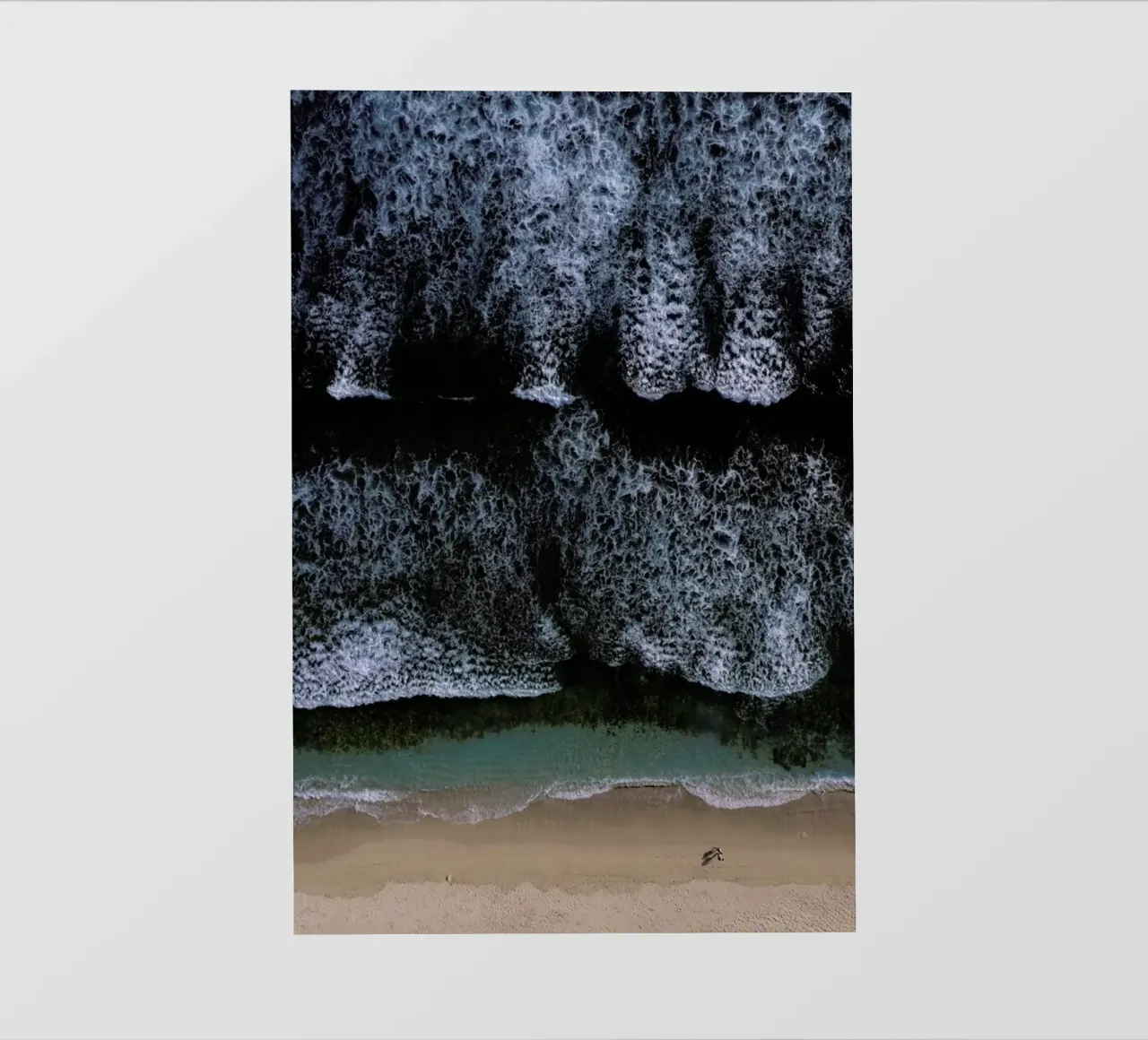 The Walk On A Calm Beach telo in pvc da Studio Nahili