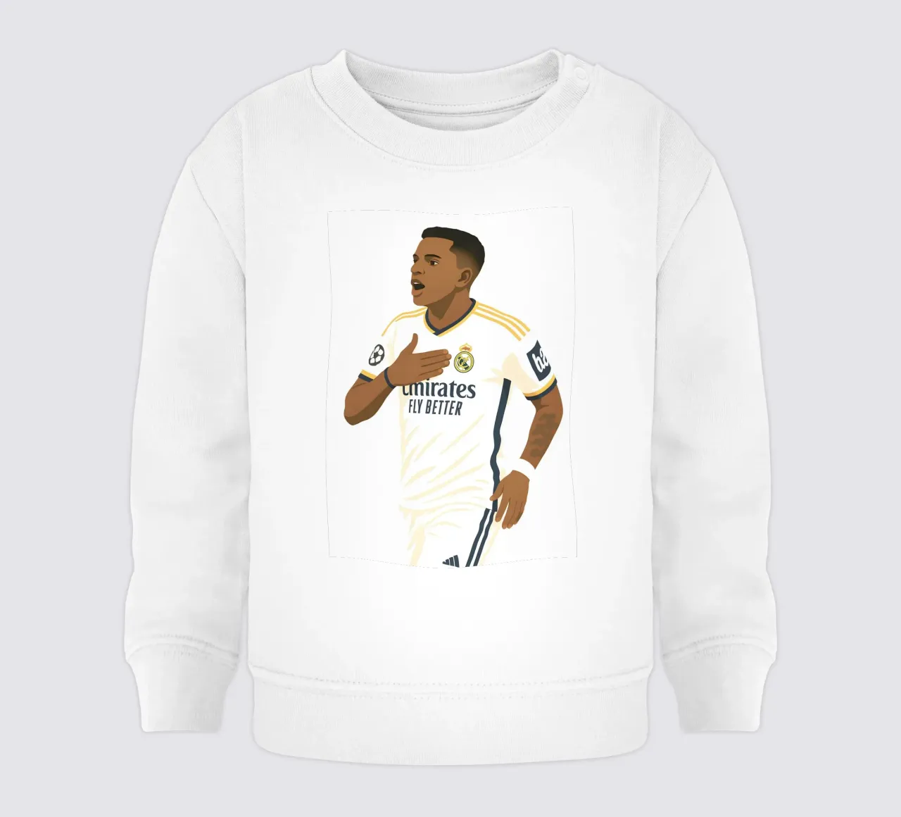 rodrygo Minimalist felpa neonato da MoviesArt