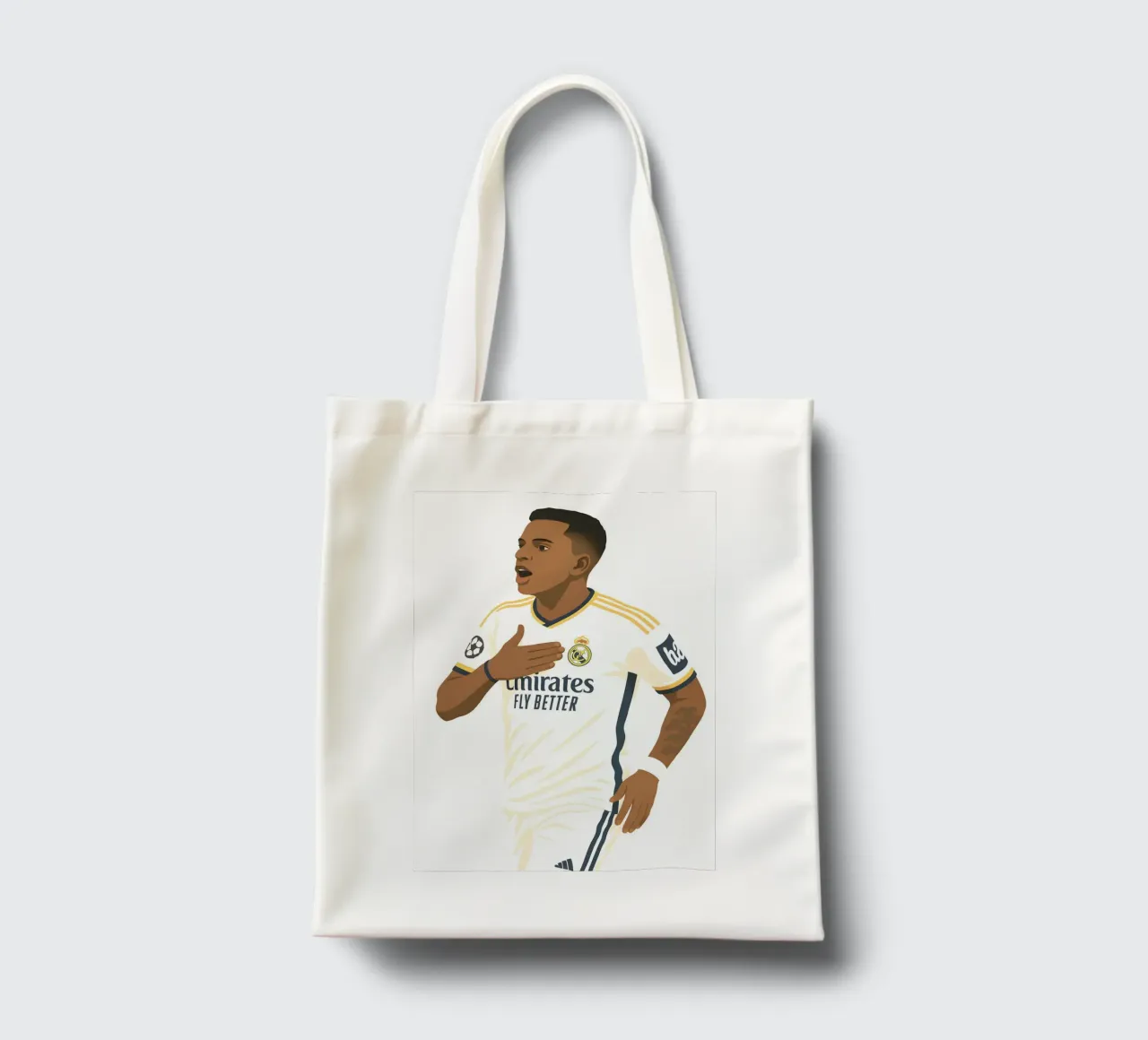 rodrygo Minimalist borsa in juta da MoviesArt
