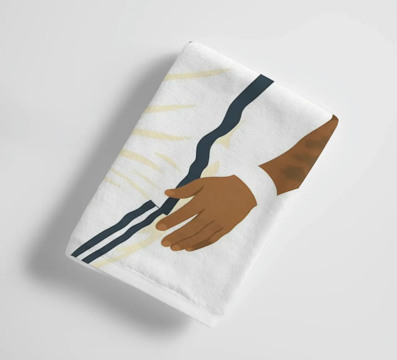 rodrygo Minimalist asciugamano da bagno da MoviesArt