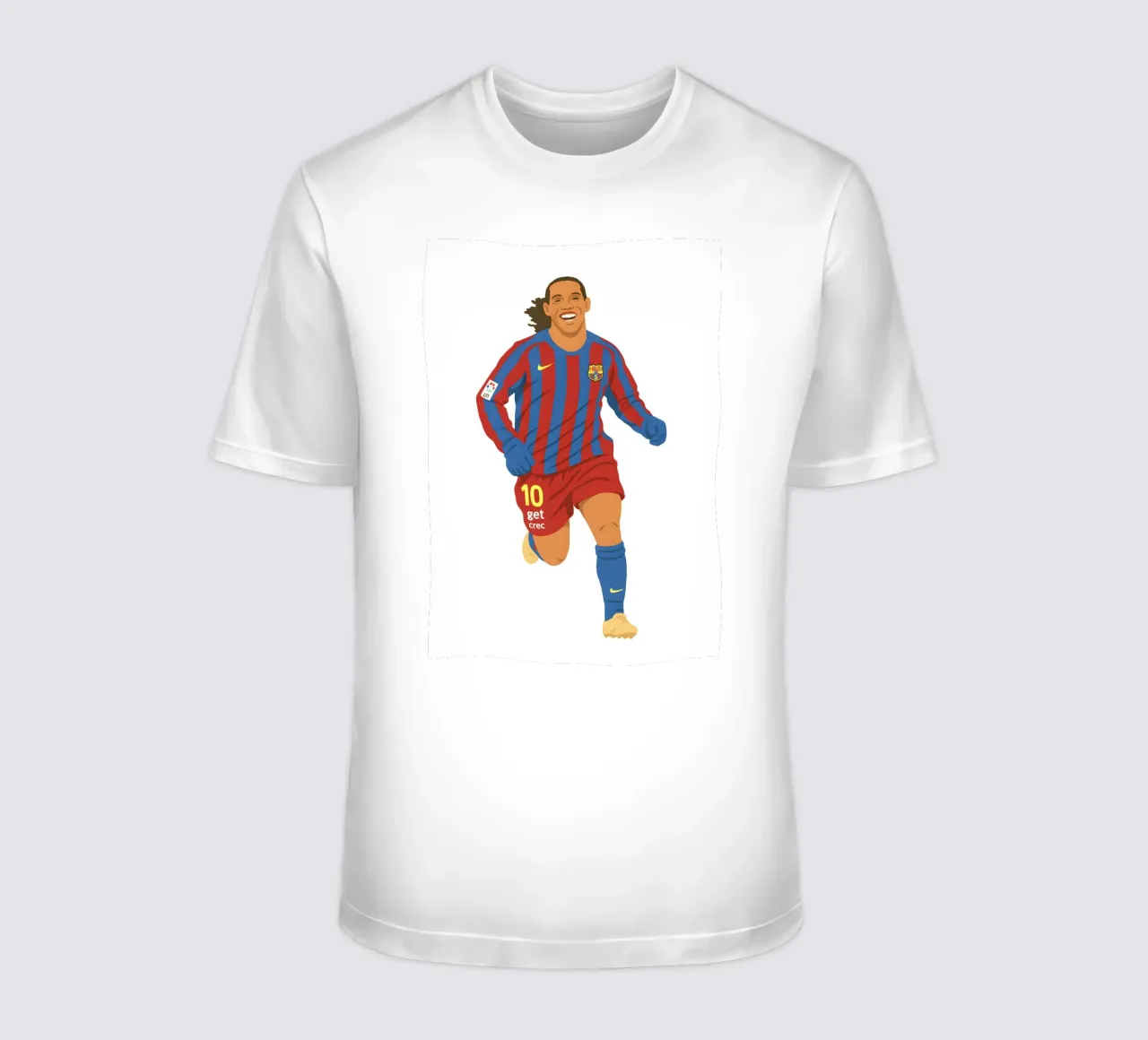 ronaldinho Minimalist t-shirt da MoviesArt