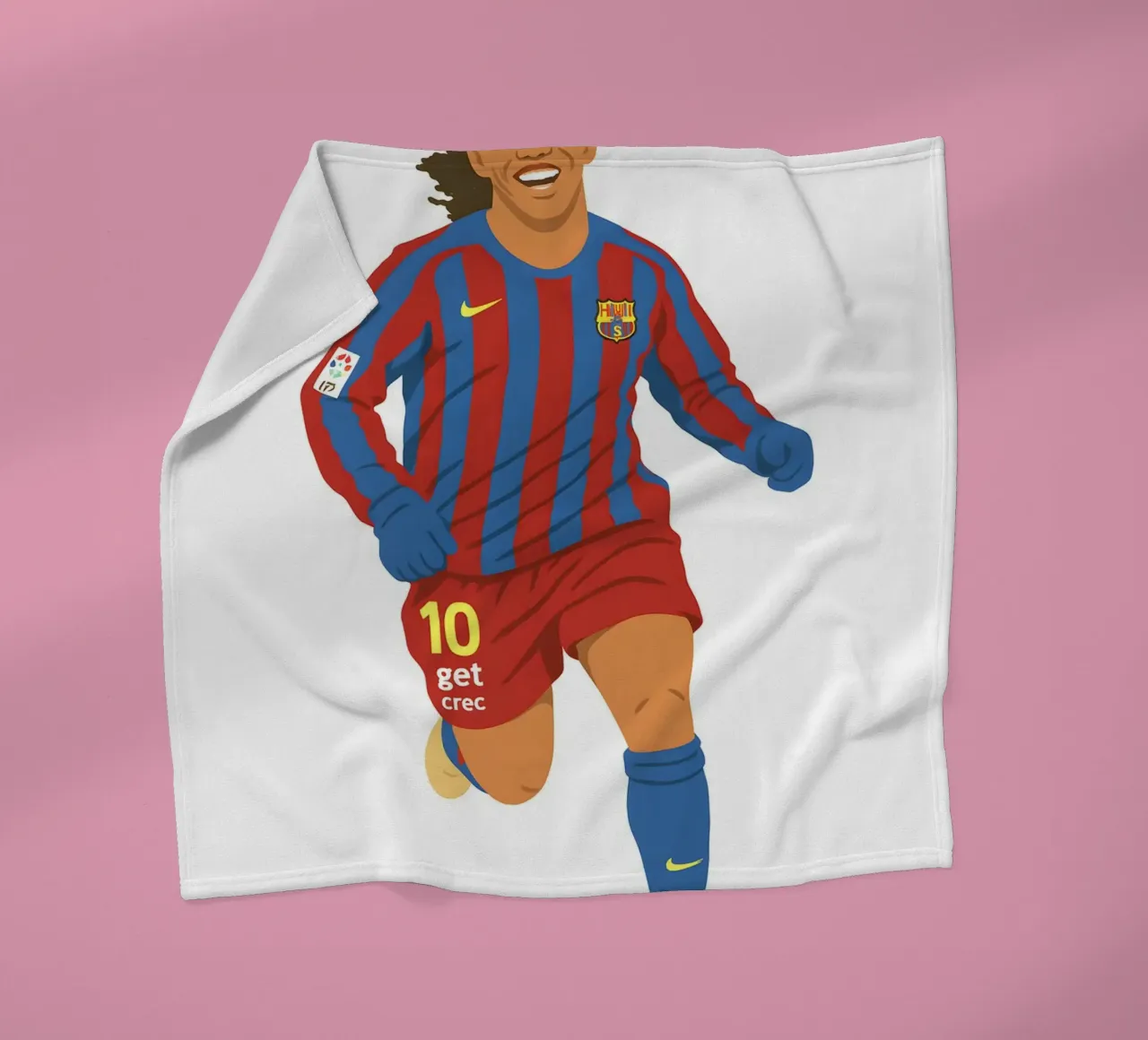 ronaldinho Minimalist coperta in pile da MoviesArt
