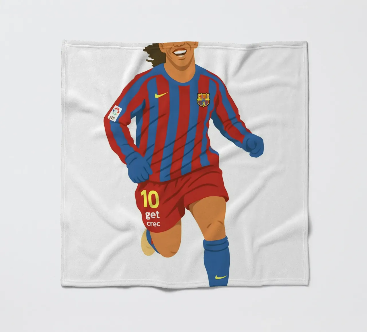 ronaldinho Minimalist coperta in pile da MoviesArt
