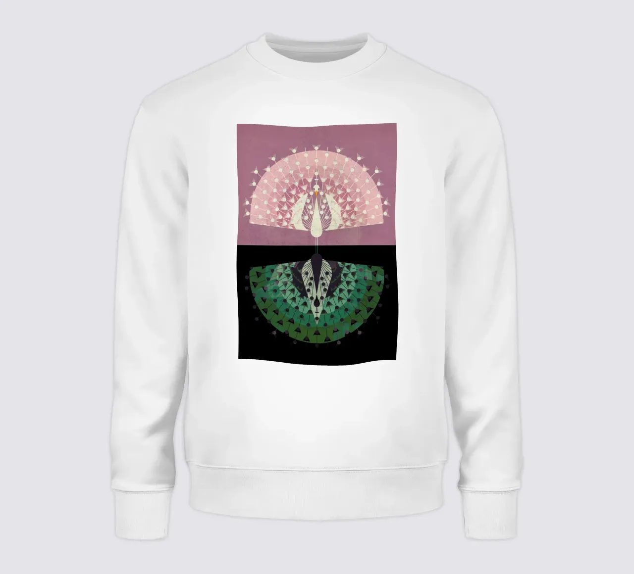 Peacock sweatshirt van Dieter Braun