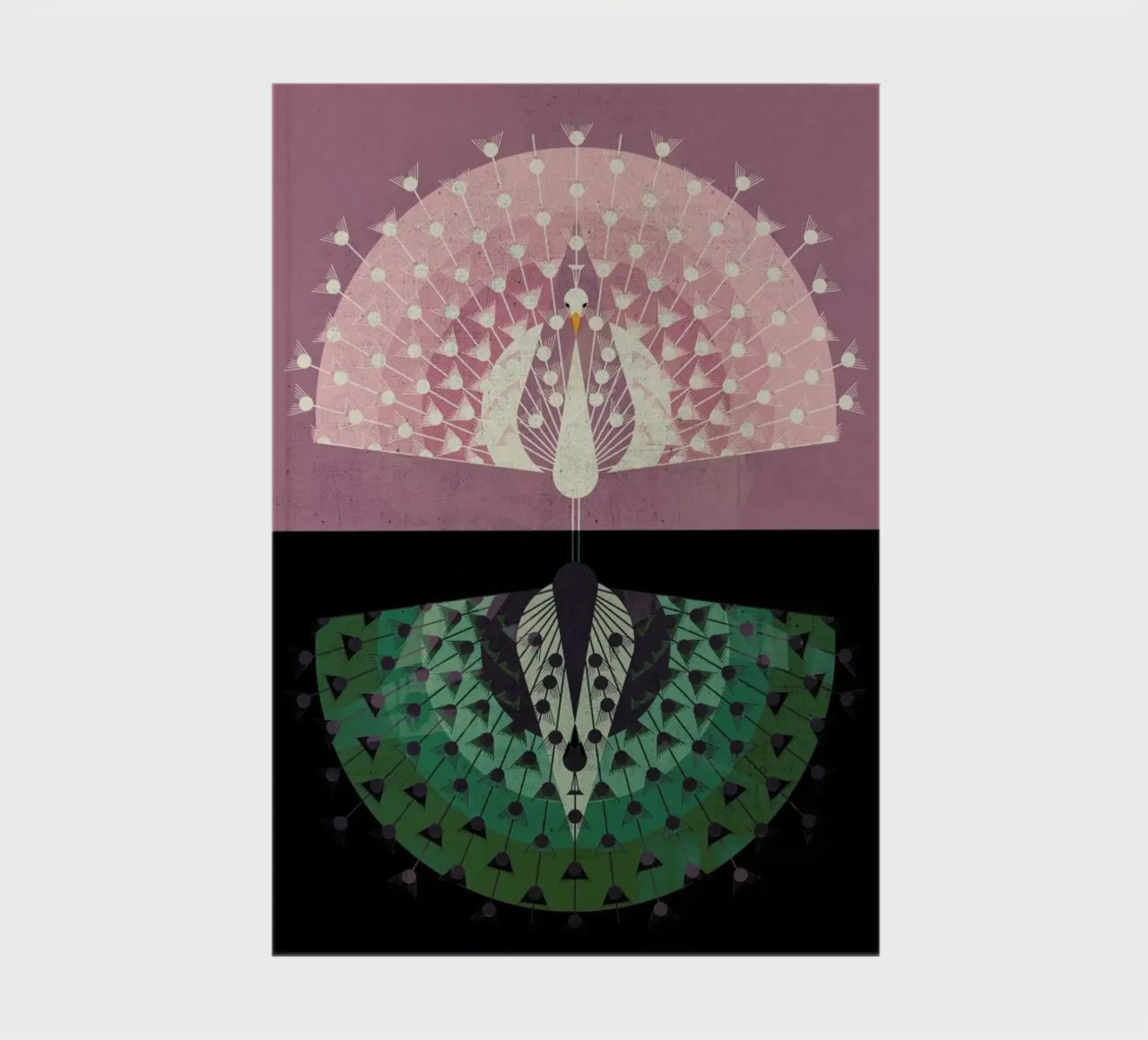 Peacock Notizbuch von Dieter Braun