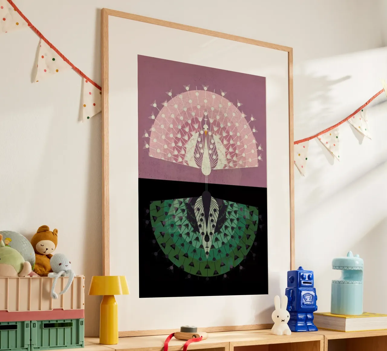 Peacock poster da Dieter Braun