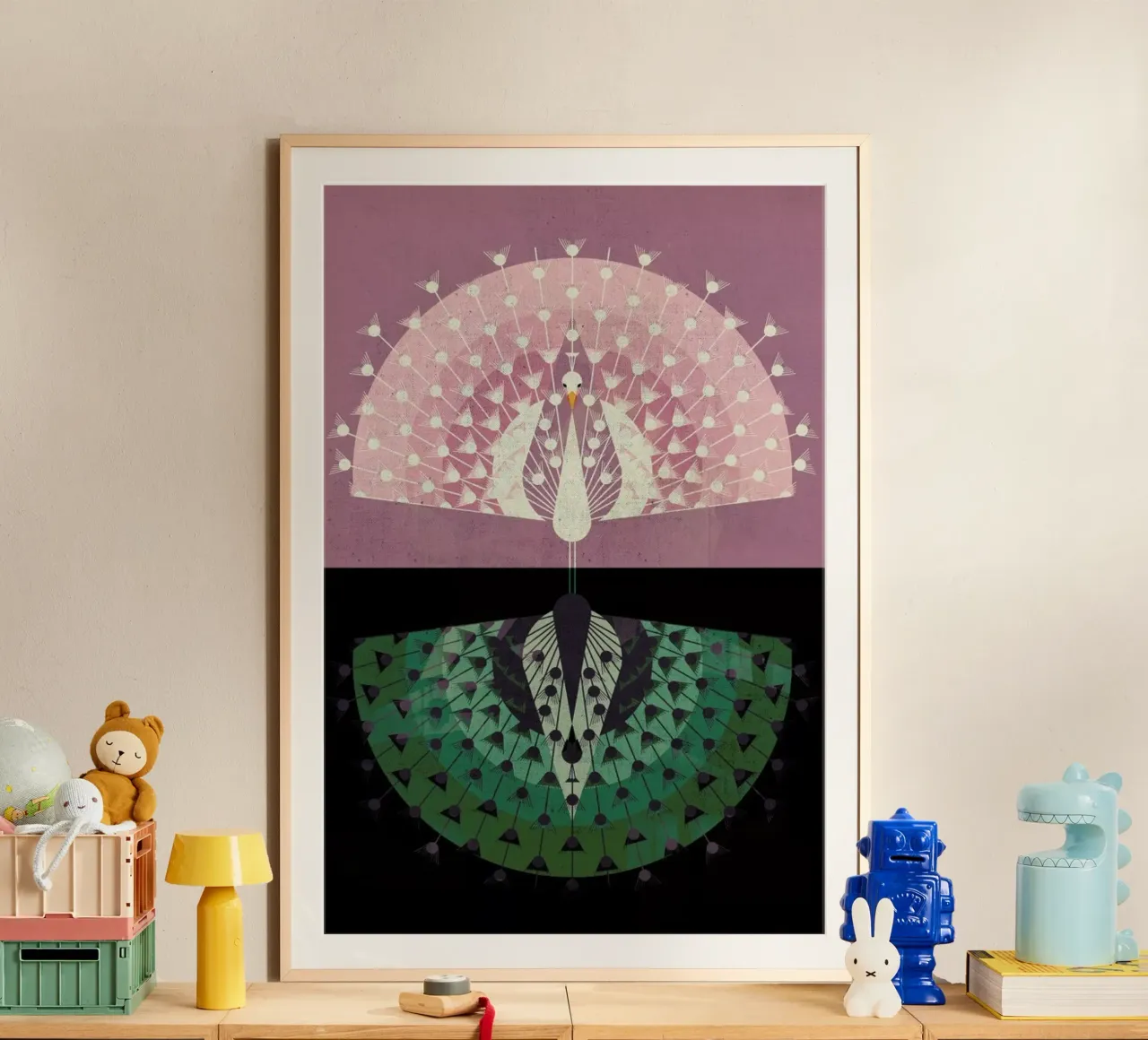 Peacock poster da Dieter Braun