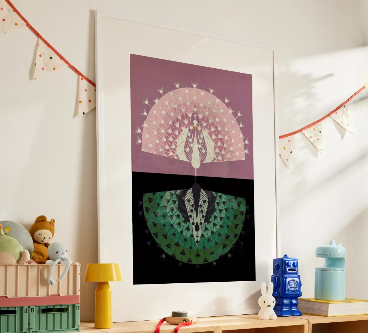 Peacock poster da Dieter Braun