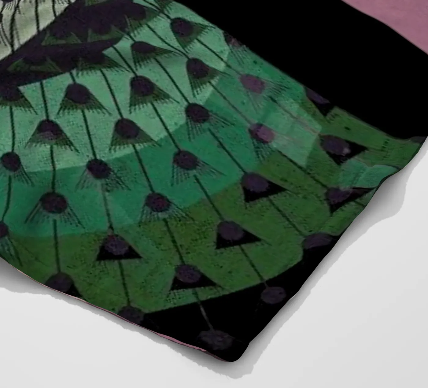 Peacock plaid polaire de Dieter Braun