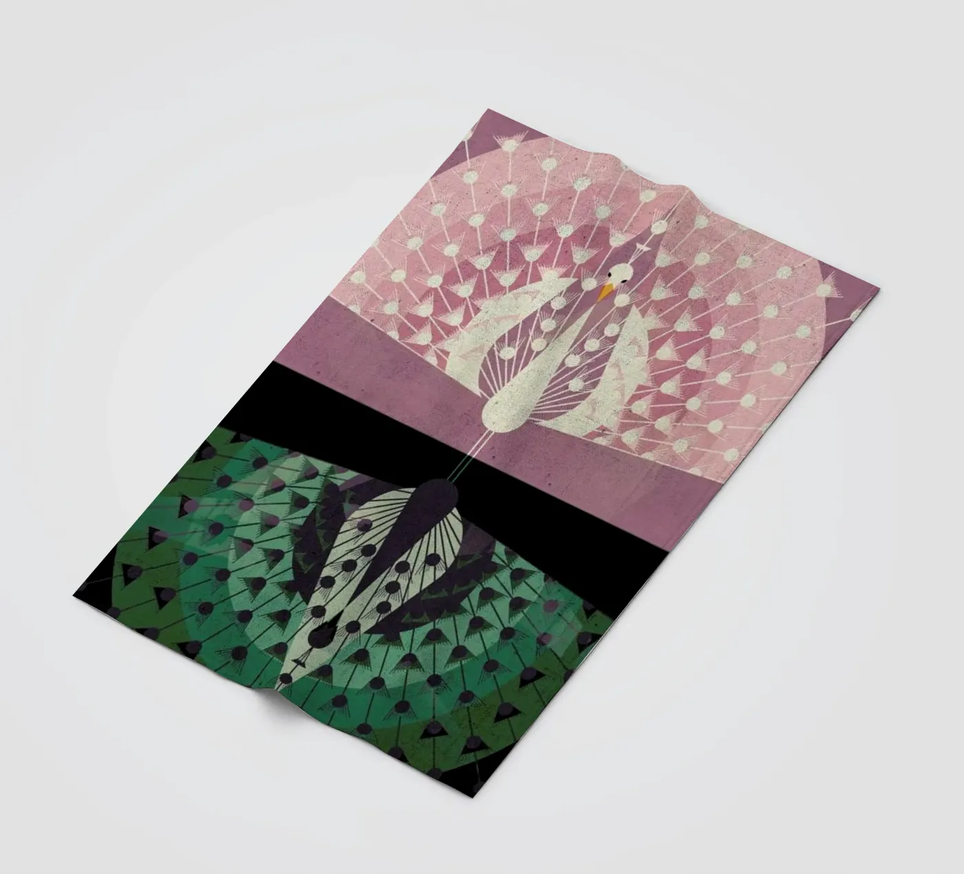 Peacock plaid polaire de Dieter Braun