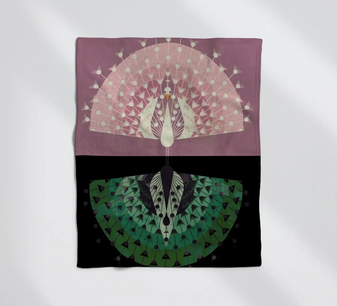 Peacock plaid polaire de Dieter Braun