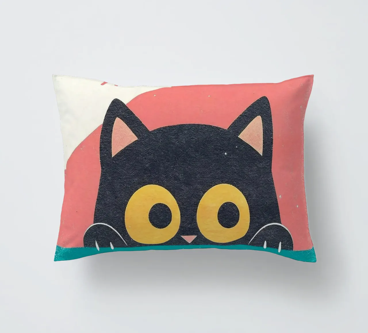 nothin to hide funny cat decorative cushion by ralliness