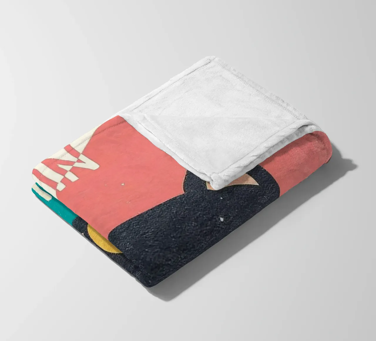 nothin to hide funny cat fleece blanket by ralliness