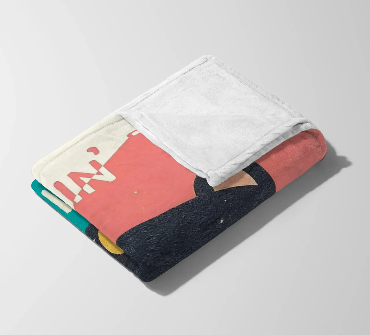 nothin to hide funny cat fleece blanket by ralliness