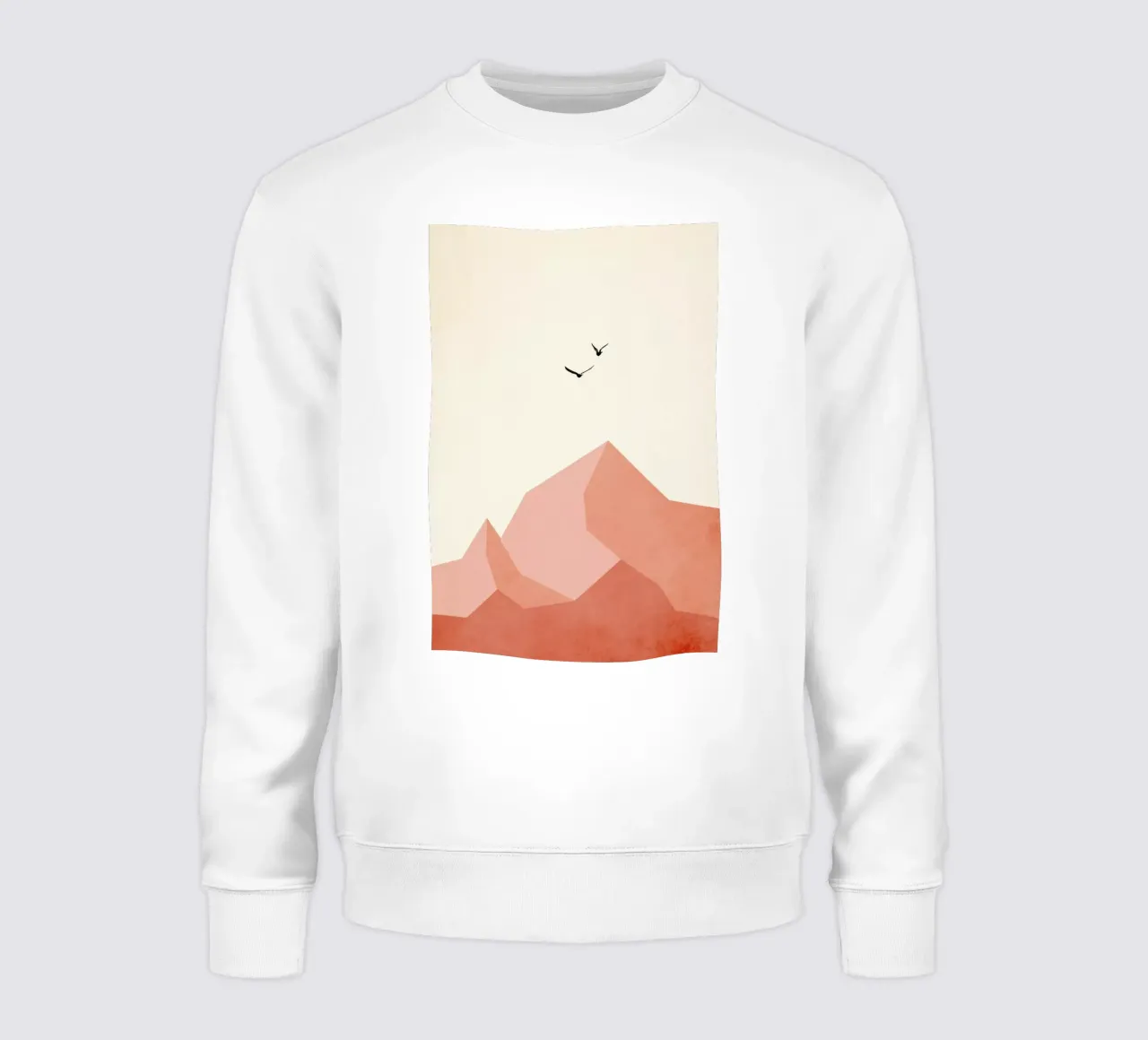 Zugspitze, Eins sweatshirt by Kubistika