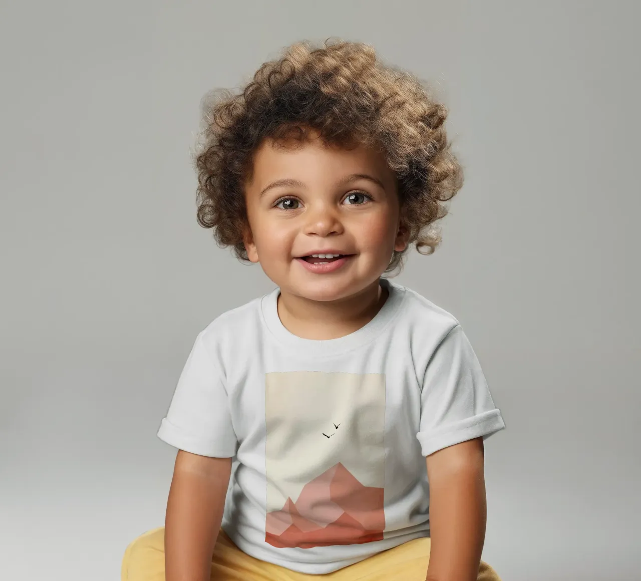 Zugspitze, Eins baby t-shirt by Kubistika