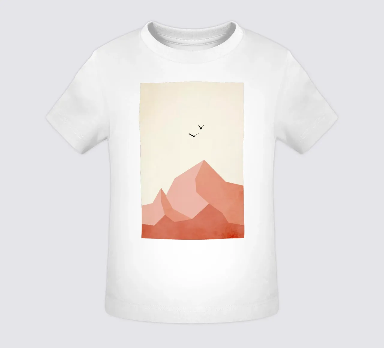 Zugspitze, Eins baby t-shirt by Kubistika