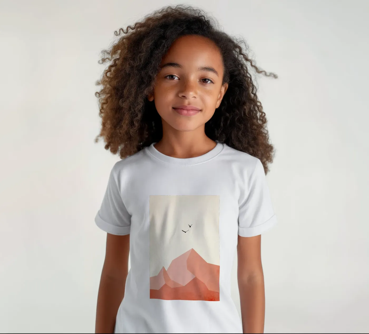 Zugspitze, Eins t-shirt bambini da Kubistika