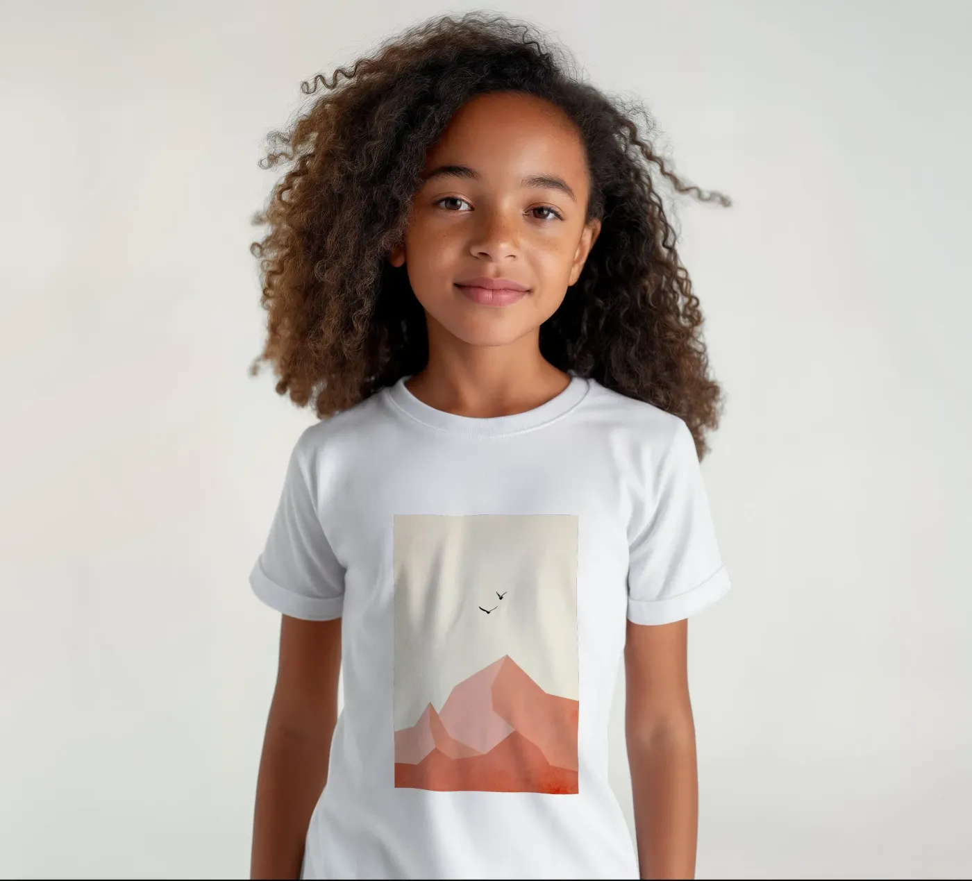 Zugspitze, Eins t-shirt bambini da Kubistika