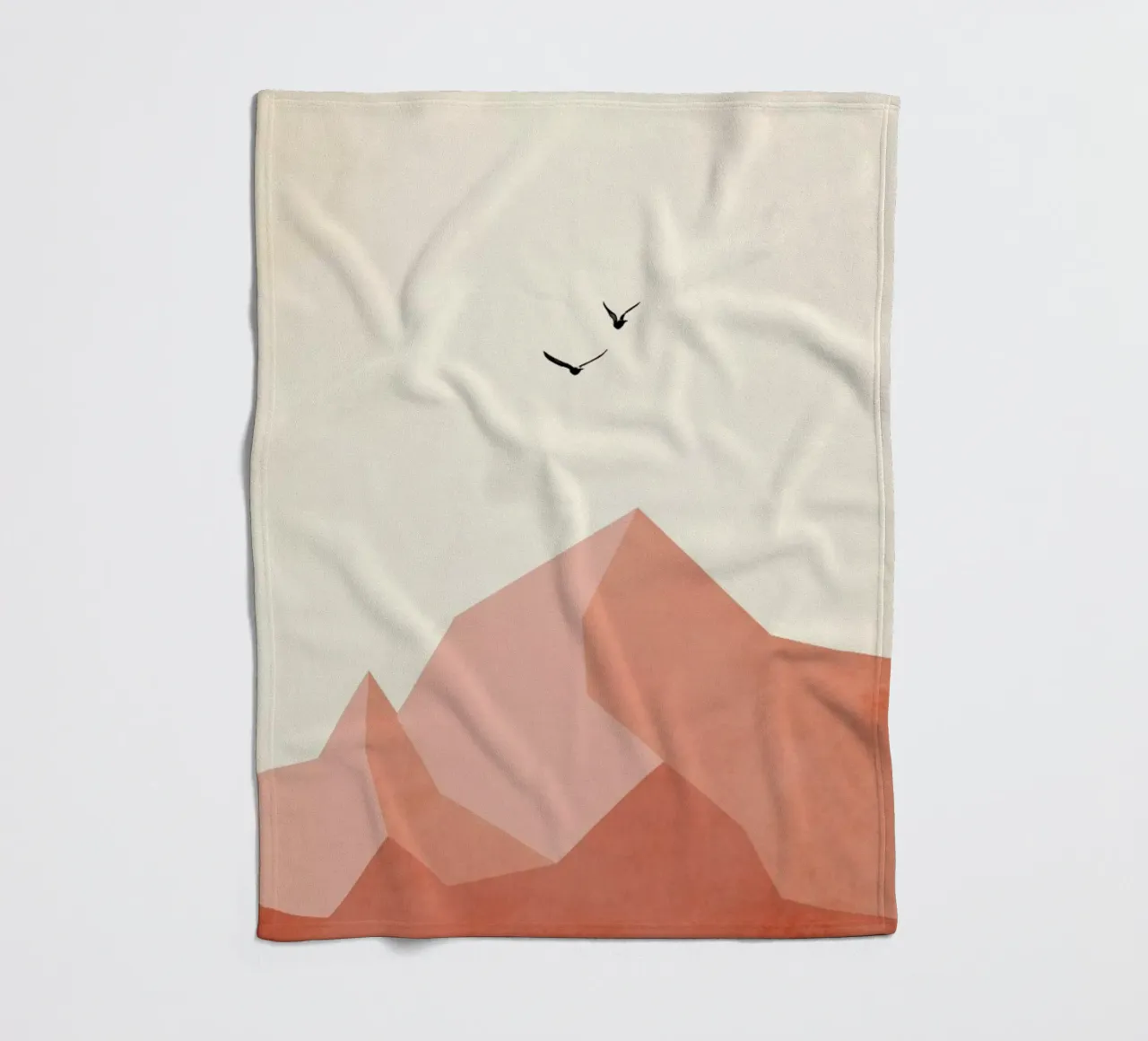 Zugspitze, Eins fleece blanket by Kubistika