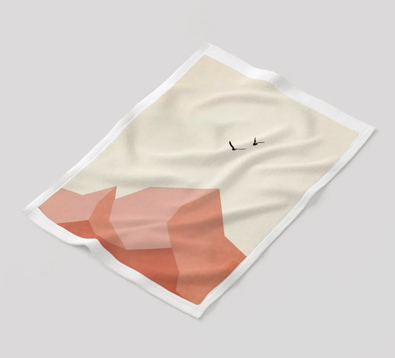 Zugspitze, Eins fleece blanket by Kubistika