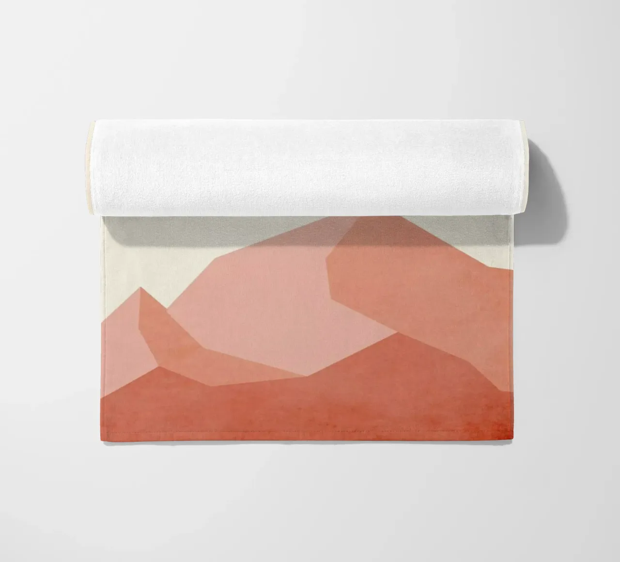 Zugspitze, Eins beach towel by Kubistika