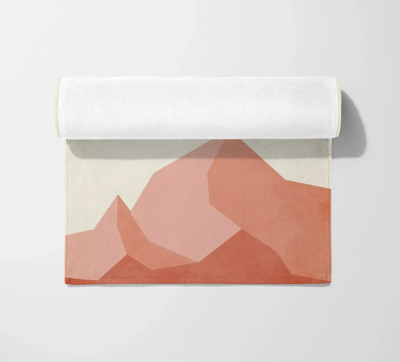 Zugspitze, Eins beach towel by Kubistika