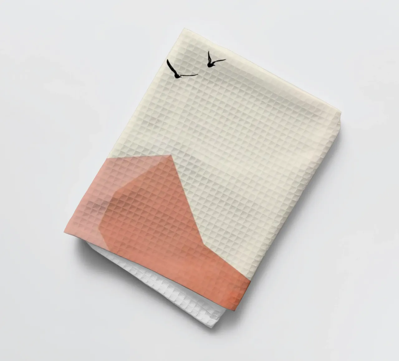 Zugspitze, Eins tea towel by Kubistika