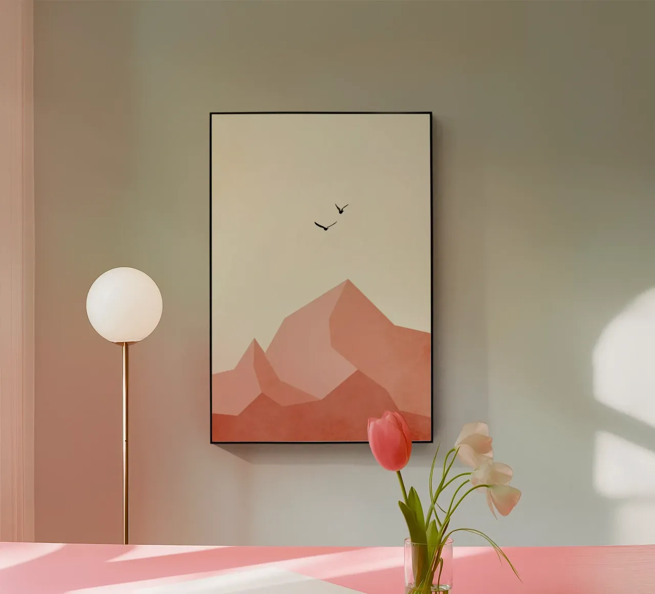 Zugspitze, Eins acrylic glass by Kubistika