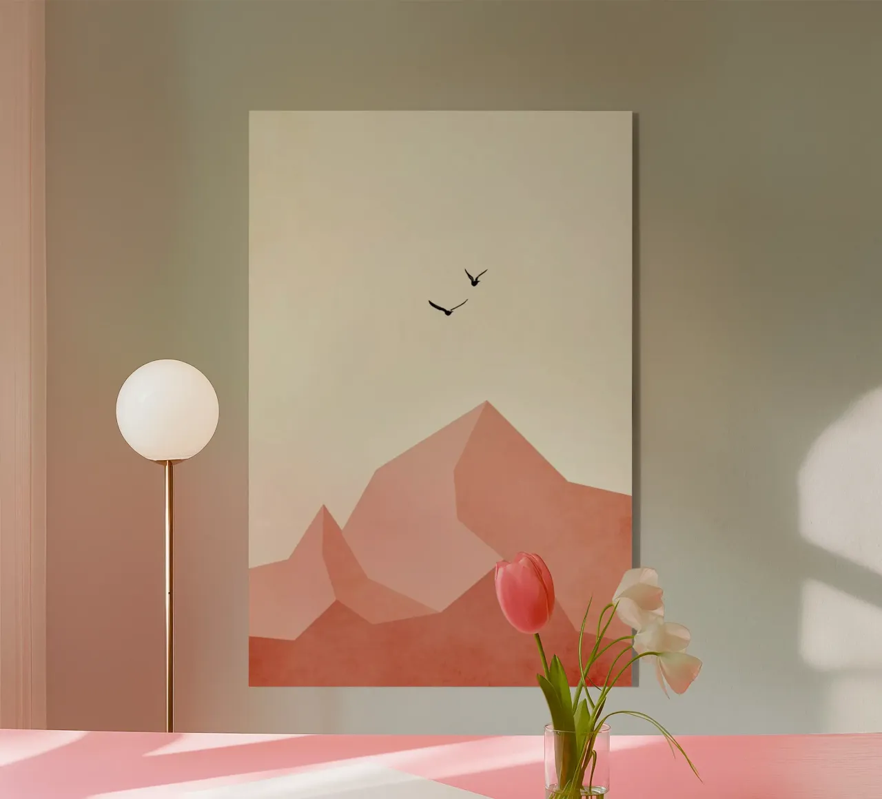 Zugspitze, Eins acrylic glass by Kubistika