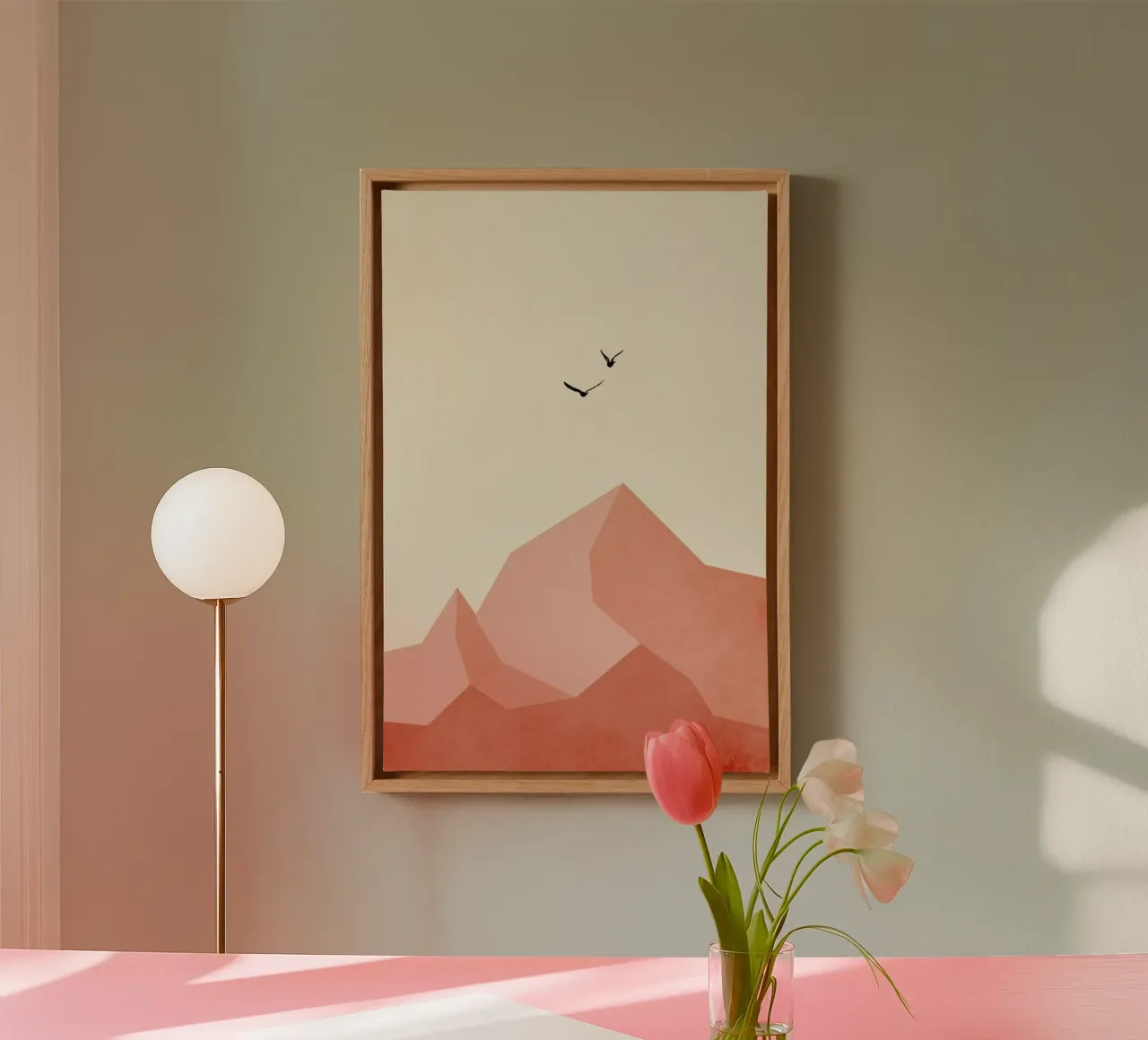 Zugspitze, Eins canvas by Kubistika